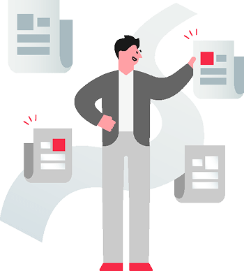 欲しい情報が見つかるイメージ