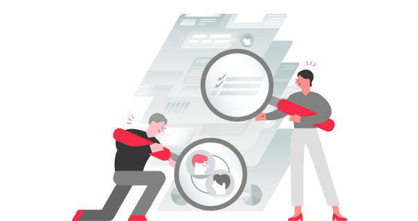 M&Aに潜む不確実性を軽減のイラスト