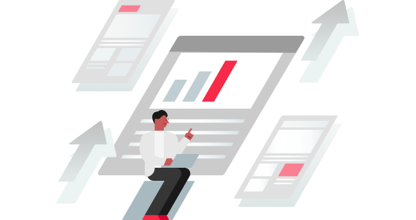 情報収集から資料作成まで効率化のイラスト