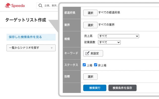 リスト作成機能の活用イメージ