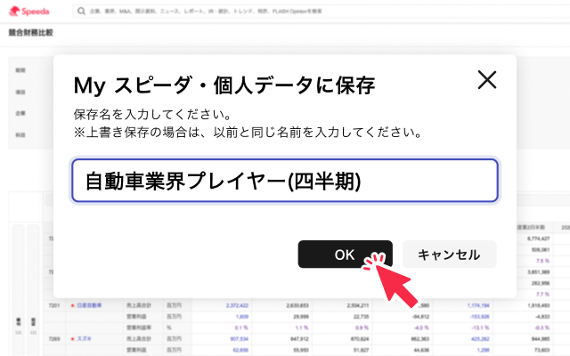 事業セグメント比較の活用イメージ