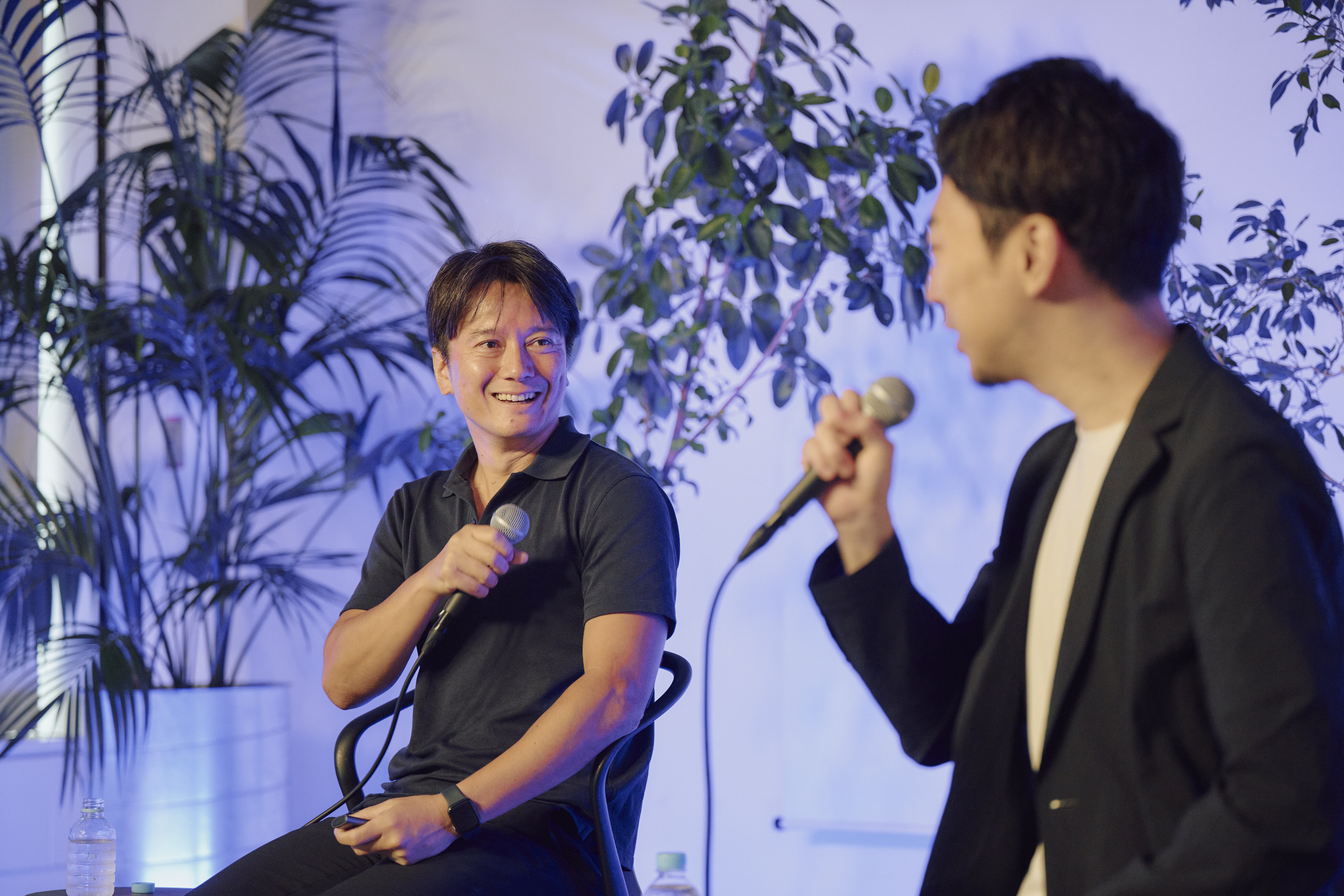 パイプライン・ジェネレーションについて話す植松氏と作田